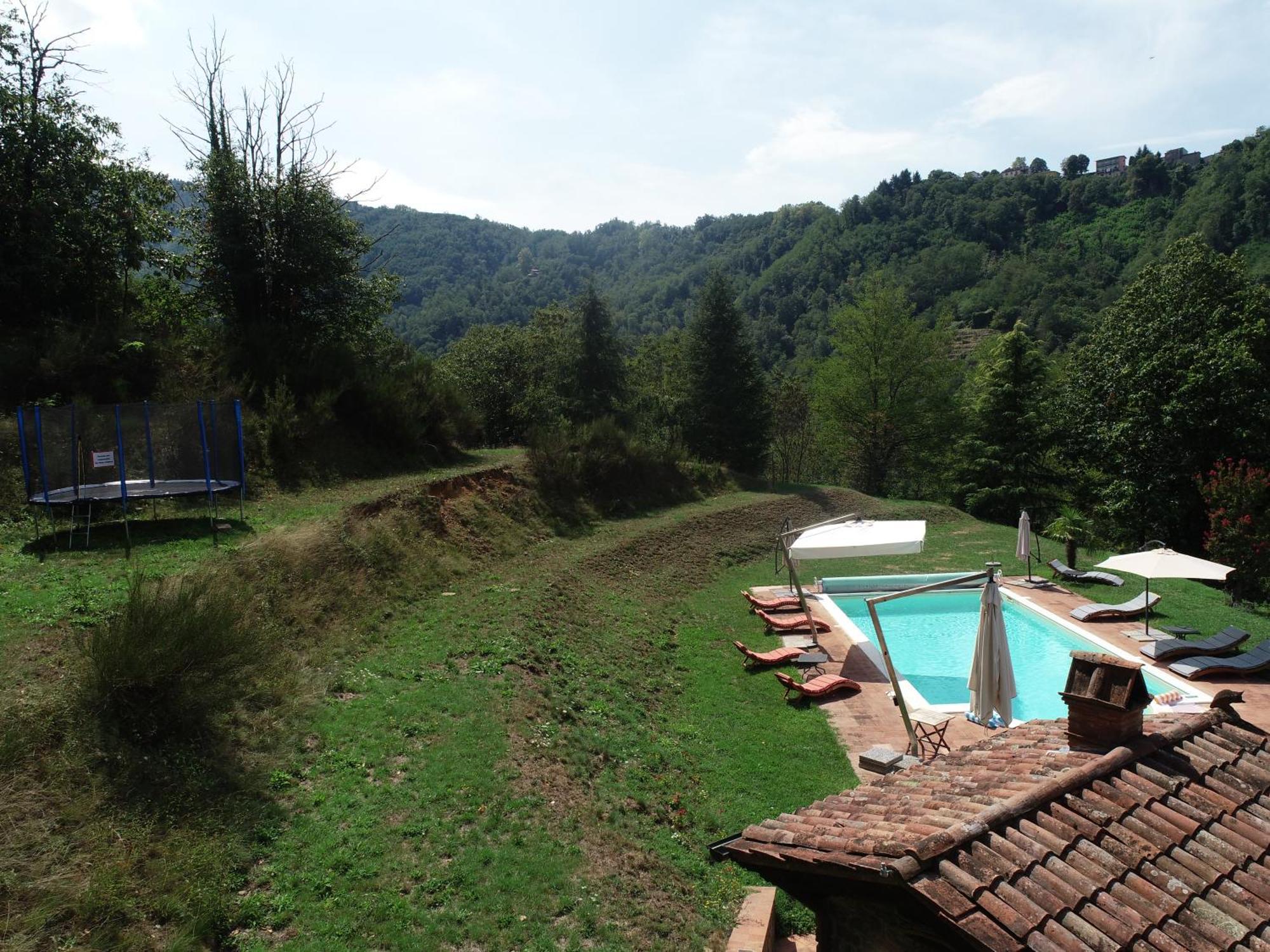 Villa Casa Bachella Bagni di Lucca Exterior foto