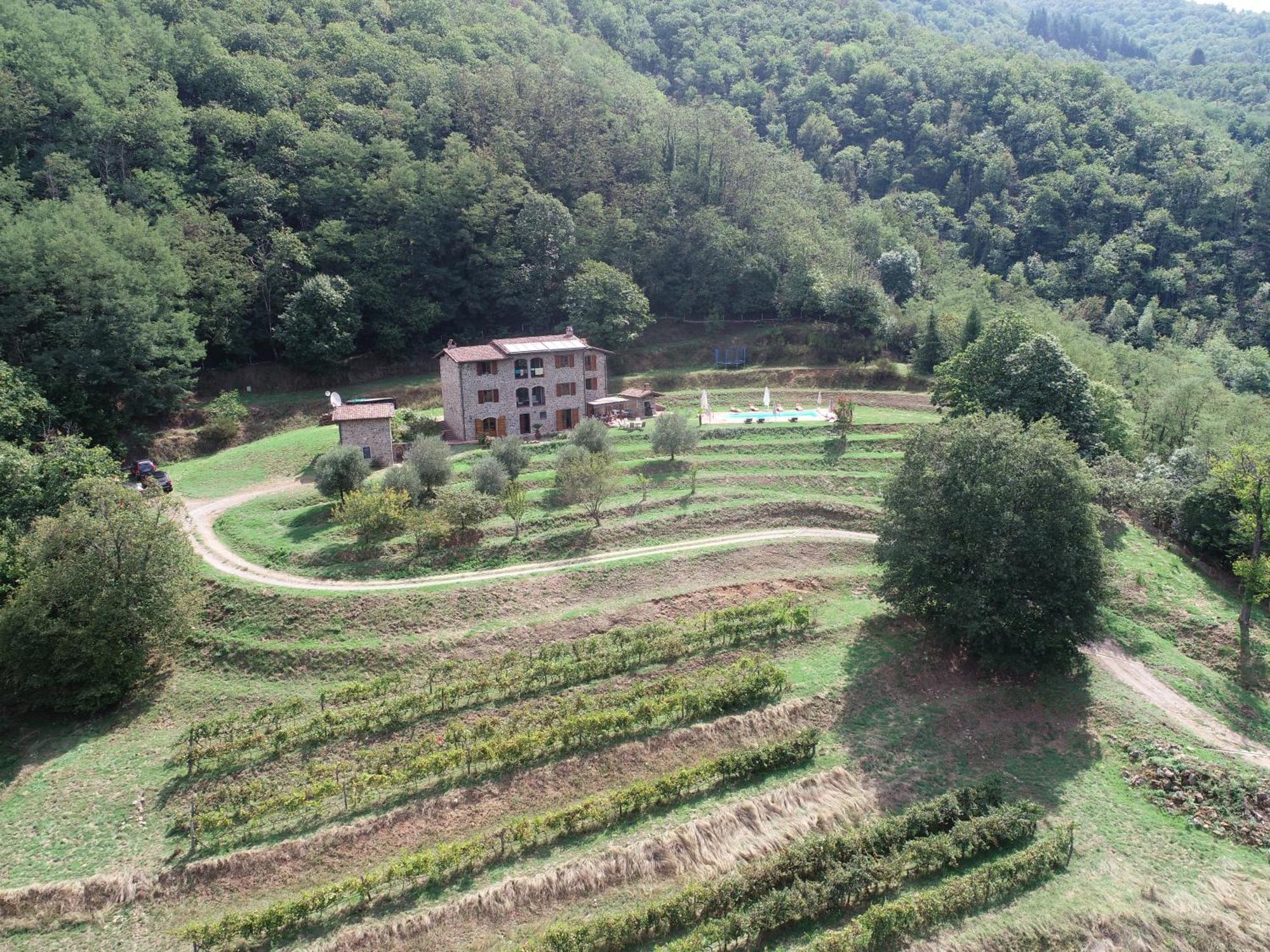 Villa Casa Bachella Bagni di Lucca Exterior foto