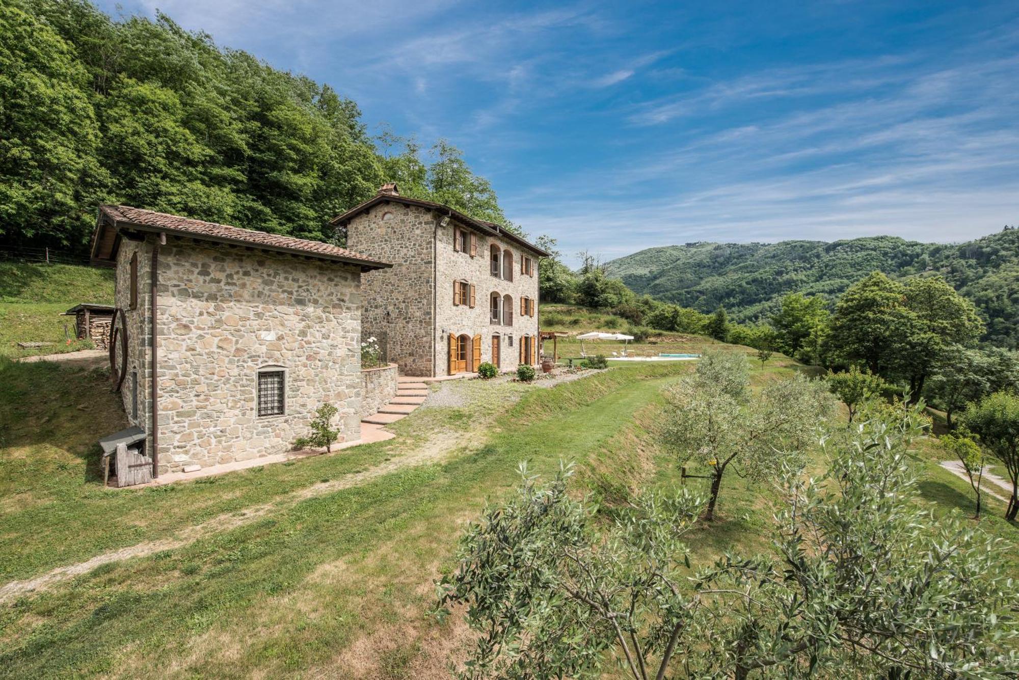 Villa Casa Bachella Bagni di Lucca Exterior foto